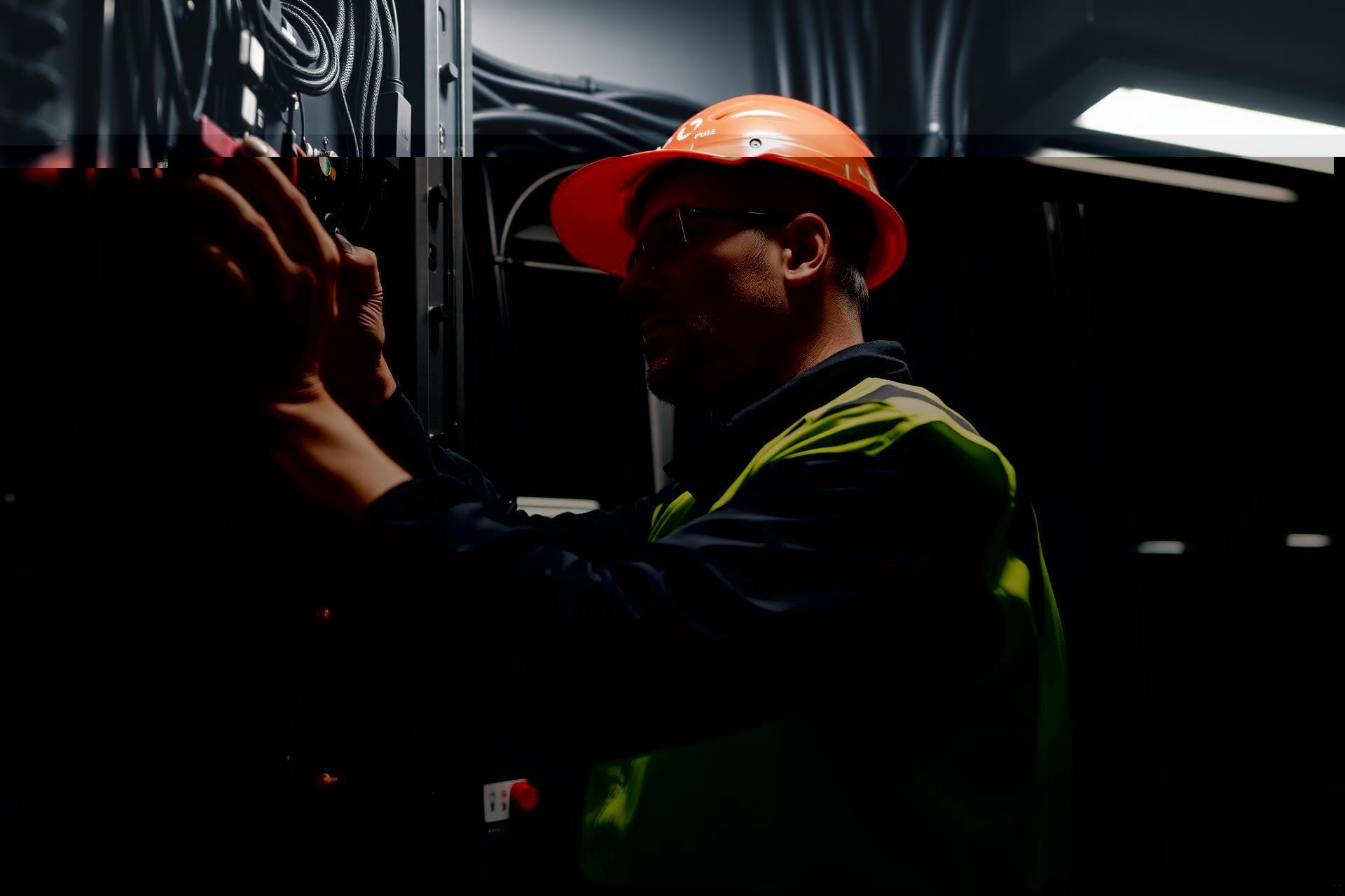 Hamilton electrician at work